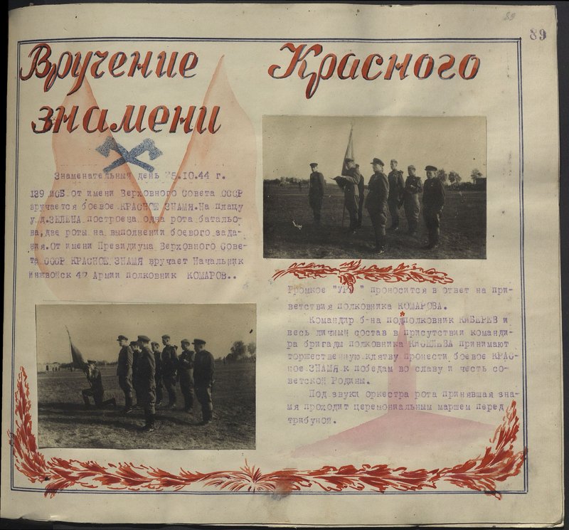 Original image: Presentation of the Red Banner