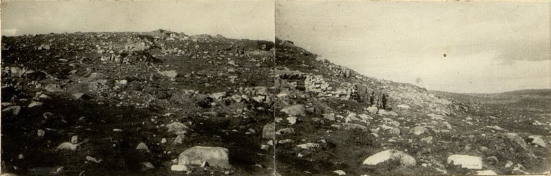 Image: General view of the control point of the 2nd rifle battalion height "Bezymyannaya"