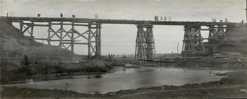 Фотография: Мост через реку Лобжанка (Кричев-Унеча)