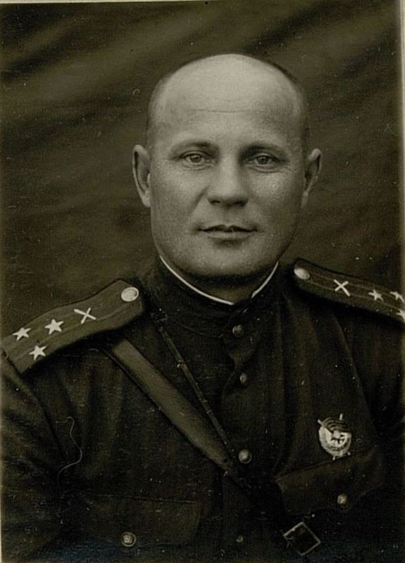 Image: Colonel Kolpakov Panteley Ivanovich. Chief of Staff of the 27th Artillery Division of the Reserve of the High Command