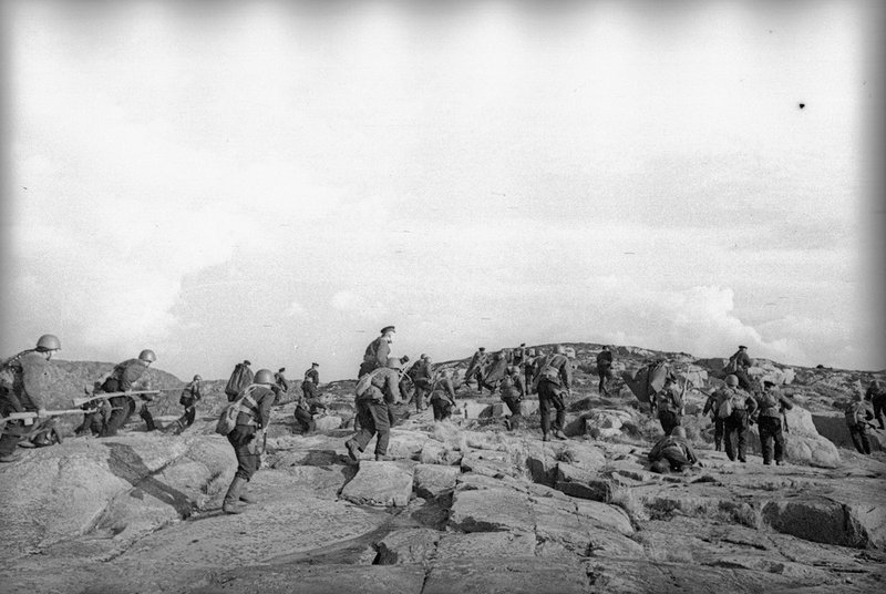 Marines in attack