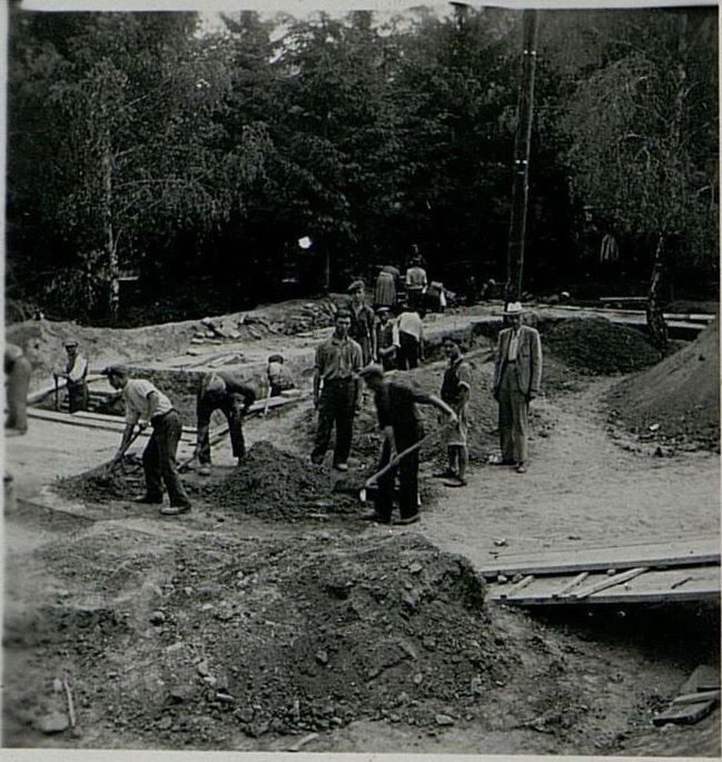 Фотография: Оборудование могил