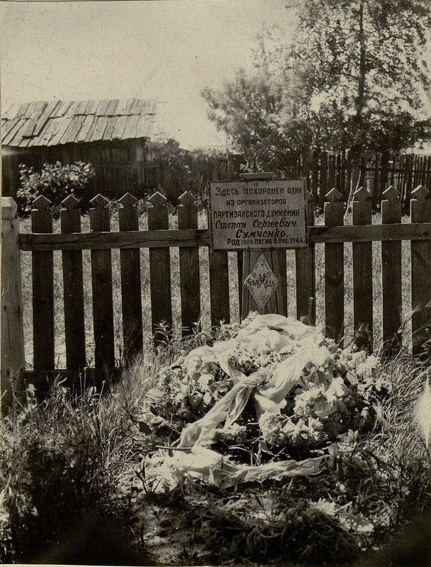 Фотография: Индивидуальная могила раположена на площадке районного исполнительного комитета депутатов трудящихся, в центральной части г. Осиповичи
