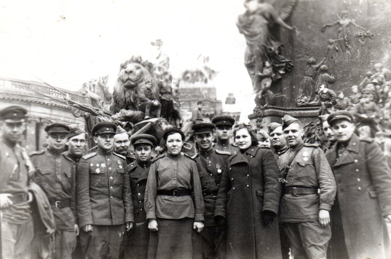 In Berlin, Germany. May 8, 1945