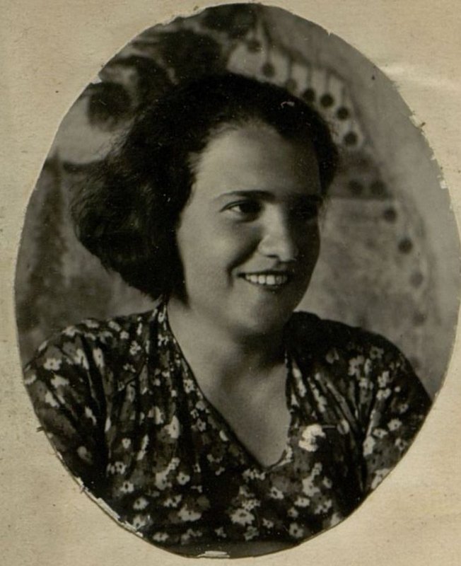 Image: The wife of the regiment commander Natalia Nikitishna Berzarina