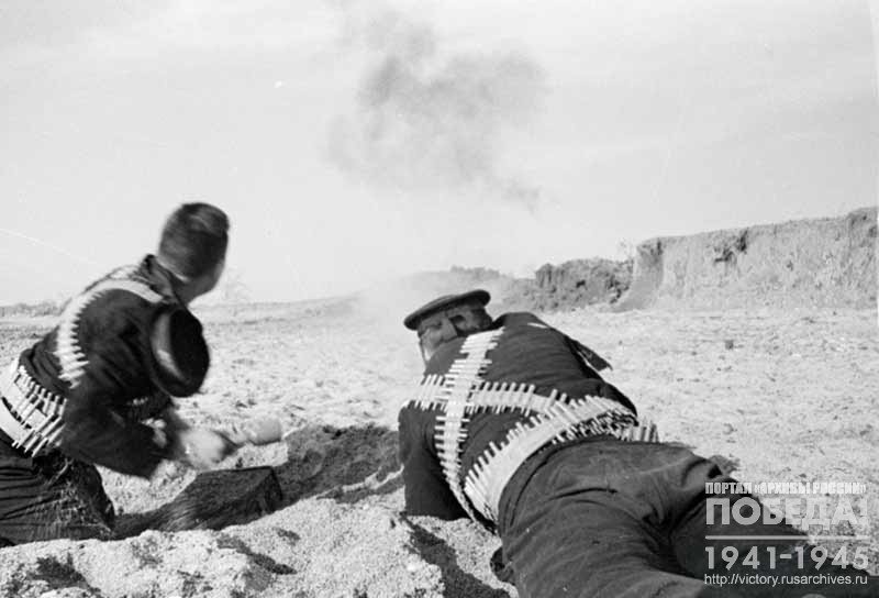 Combat actions of Marines near Sevastopol