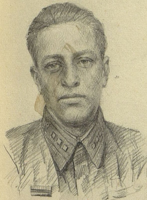 Image: Commander of the 1st battalion Senior Lieutenant Shumarin Yuri Alexandrovich