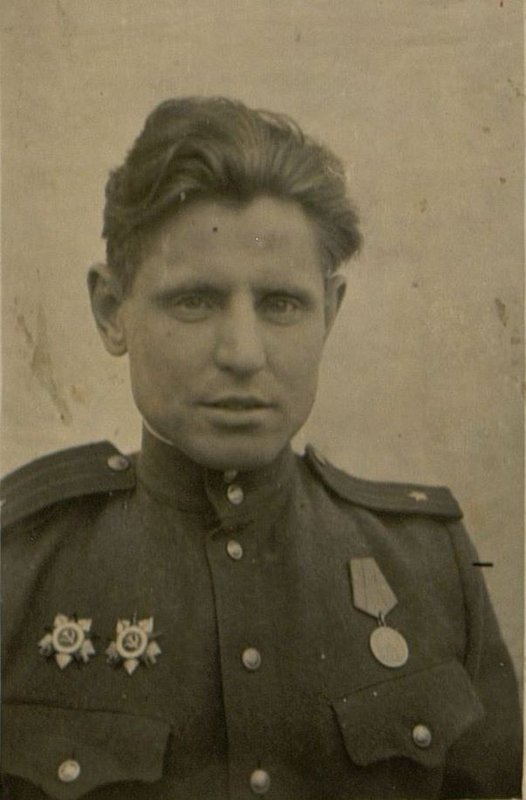 Фотография: Майор Захаров А.Ф. В феврале месяце 1945 г. приказом Военного Совета 2 Белорусского фронта № 033/п, назначен на должность заместителя командира полка по политической части.