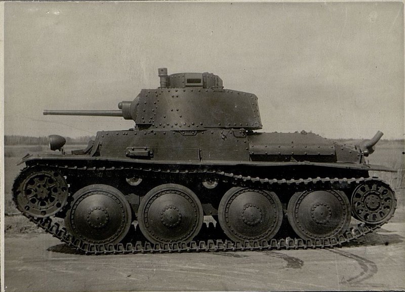 Image: Light tank "Prague-38T" (Czechoslovakian)