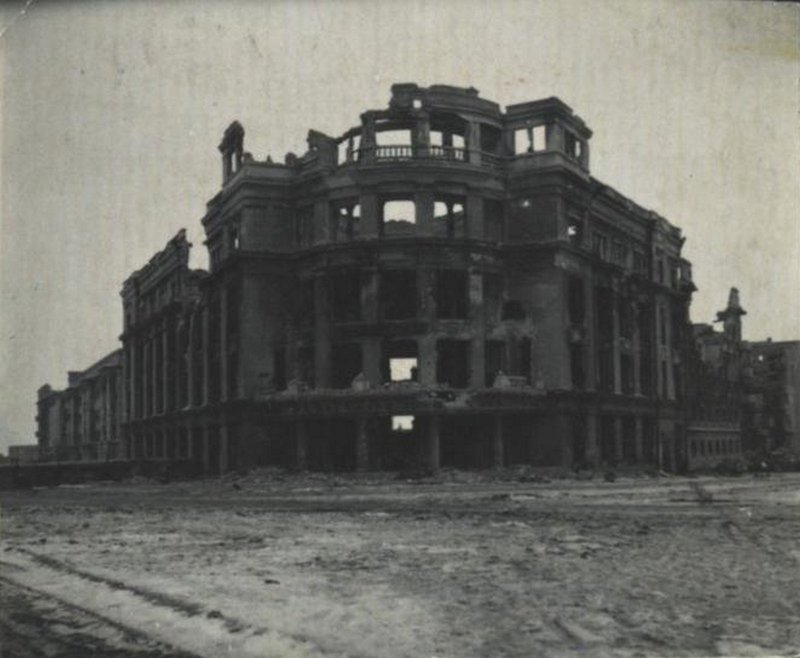 Building of the department store where Field-Marshal-General Paulus was captured during the Battle of Stalingrad