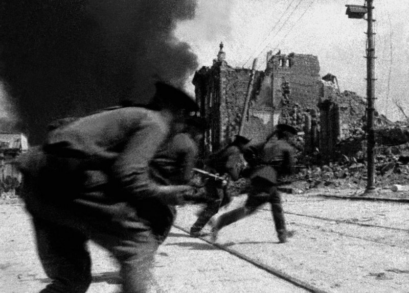 Street fight. Sevastopol