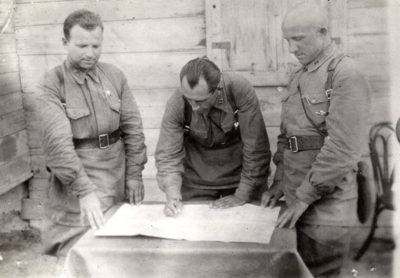 Before battle. 1942.
