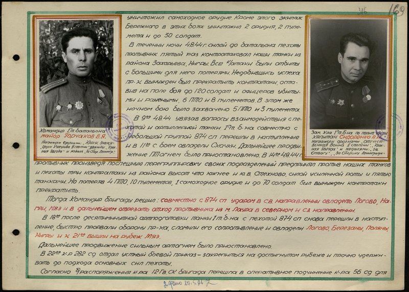 Оригинальный образ: Командир 1-го танкового батальона майор Горчаков В.Я.