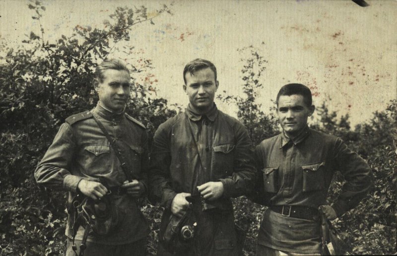 Экипаж самолета 844-го бомбардировочного авиаполка во время боев на Курской дуге