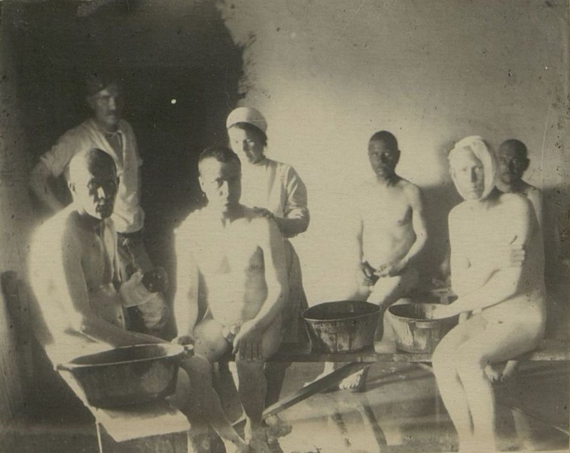 Image: In the bath