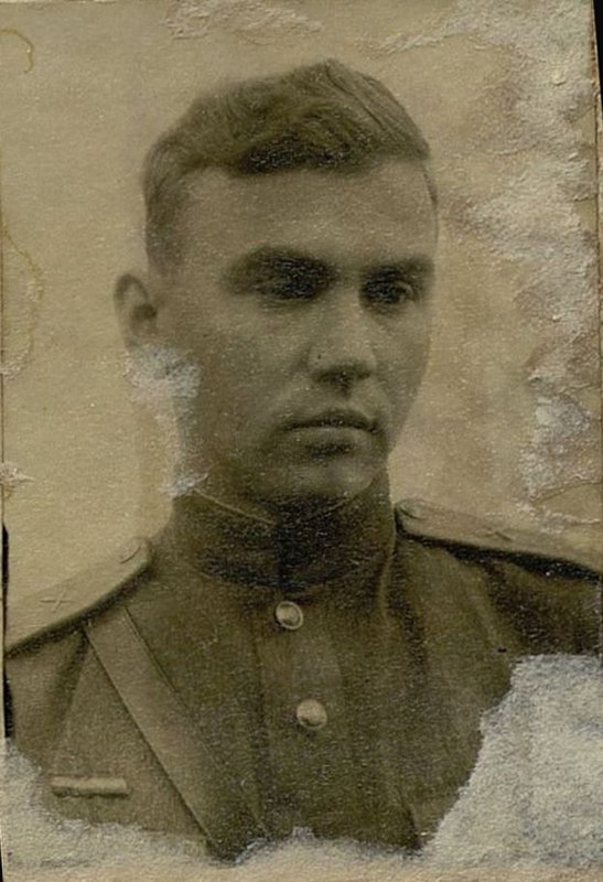 Image: Major Voronin Yakov Ivanovich. Chief of Staff of the 18th separate anti-tank artillery brigade of the of the strategic reserve