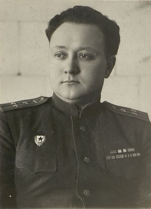Image: Chief of Staff of the 3rd Guards Bomber Aviation Stalingrad Corps. Guards Colonel V.N. Tarasyuk