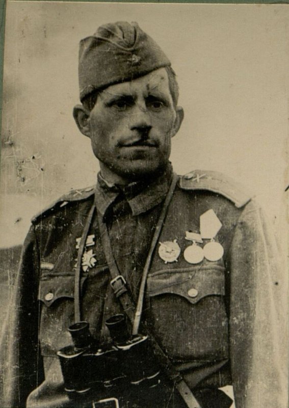 Image: Hero of battles Captain Dobryagin
