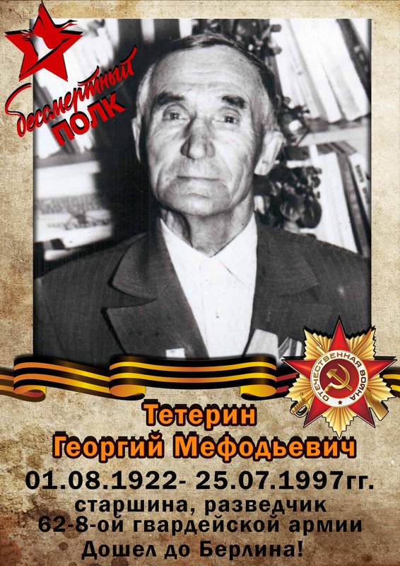 Тетерин Георгий Мефодьевич