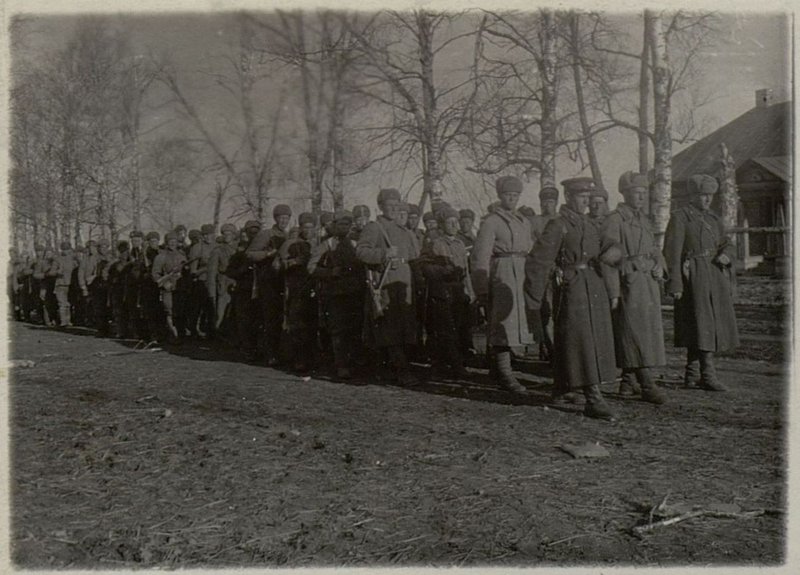 Image: Millitary of Major Fedotov on the march