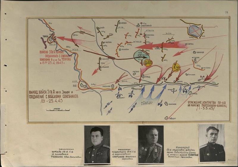 Original image: Album of the battle path of the army of 1942-1945.