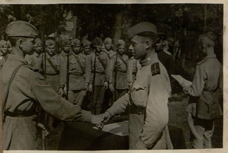 Фотография: Принятие военной присяги