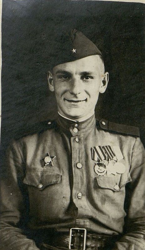Image: Senior Sergeant Vladimir Yakovlevich KARPOV, candidate for membership in the All-Union Communist Party of Bolsheviks
