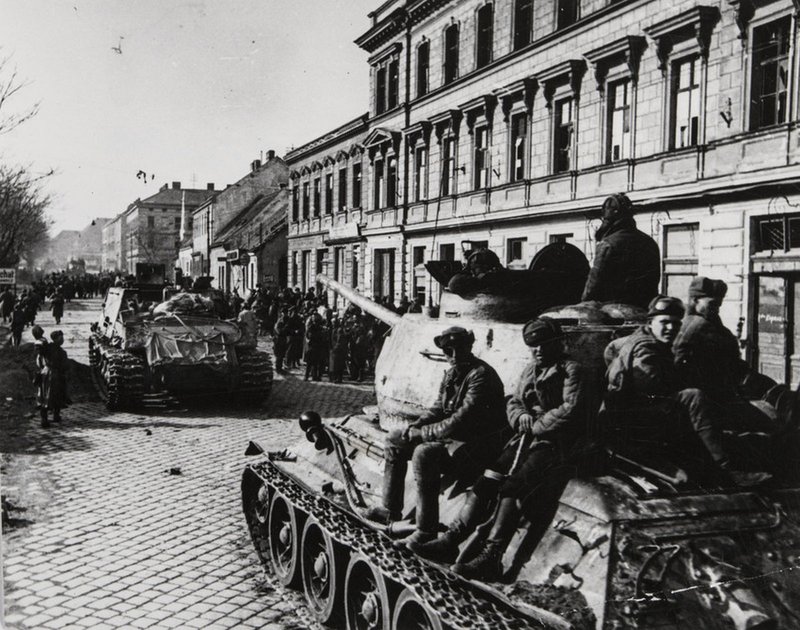 Near Vienna. Spring 1945