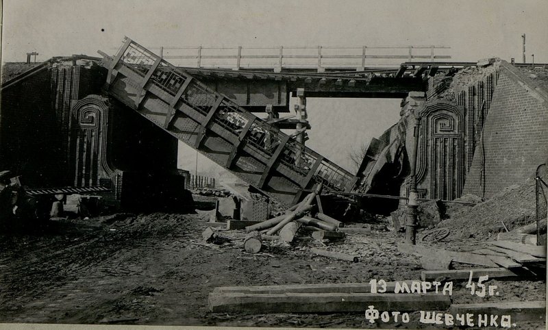 Фотография: Общий вид восстановленного путепровода № 4