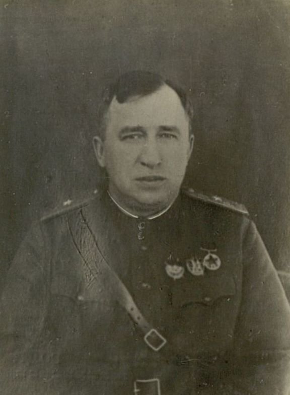 Image: Major General of the Quartermaster Service Volkov Alexander Efimovich. Deputy Commander of the 1st Shock Army, for the rear