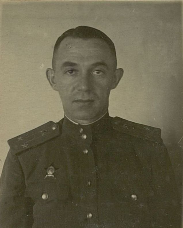 Фотография: Подполковник интендантской службы Русанов Вячеслав Осипович. Начальник Отдела кадров Управления тыла северо - западного фронта