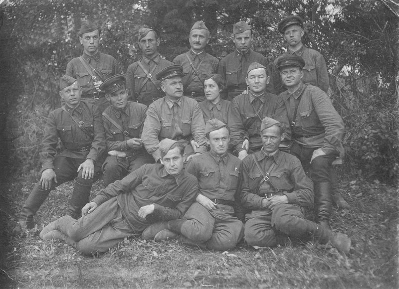 Бойцы 354-й стрелковой дивизии. Лето 1942 г.