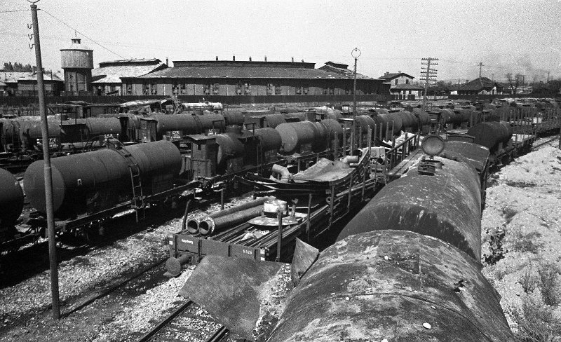 Freight trains. Germany