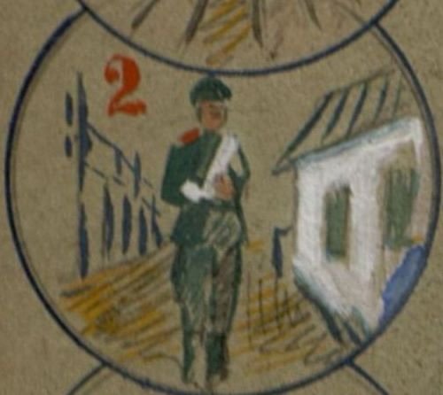 Image: Album "Description of the combat activities of the army field hospital for lightly wounded 5281"