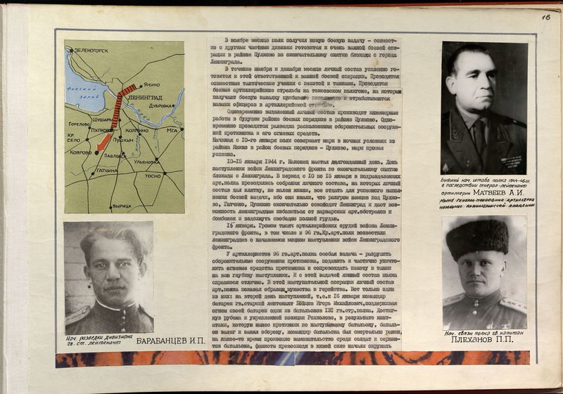 Original image: The chief of communications of the regiment, captain P.P.