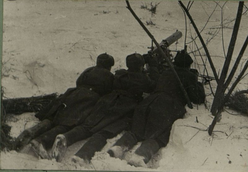 Фотография: Пулеметный расчет Логинова