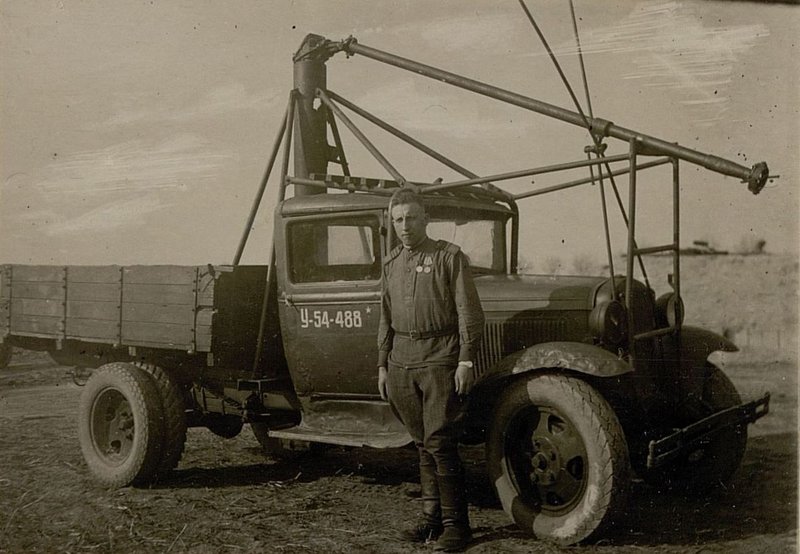 Image: Driver sergeant A.S. Korobets