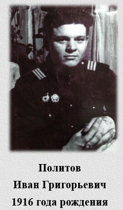 Политов Иван Григорьевич