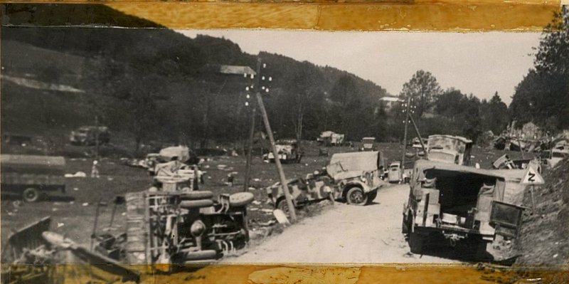 Фотография: Все, что осталось от немецкого 4-го танкового корпуса