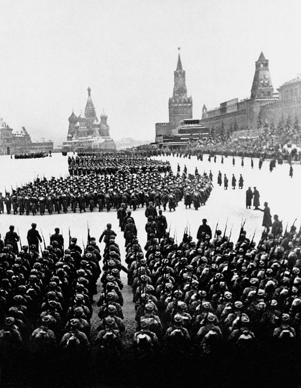 Parade on the Red Square. 1941
