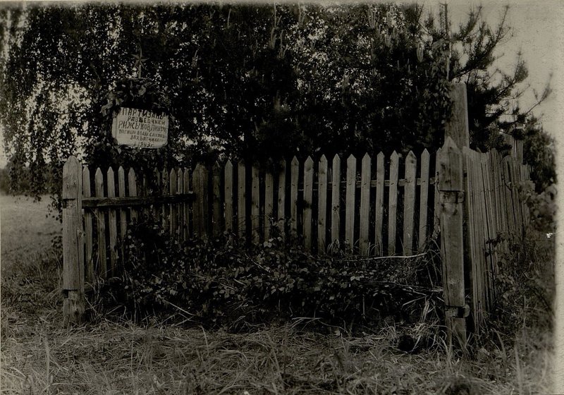 Image: The mass grave is located southeast of 500 m of the village of Makhnovichi, Starobinsky district, Bobruisk region