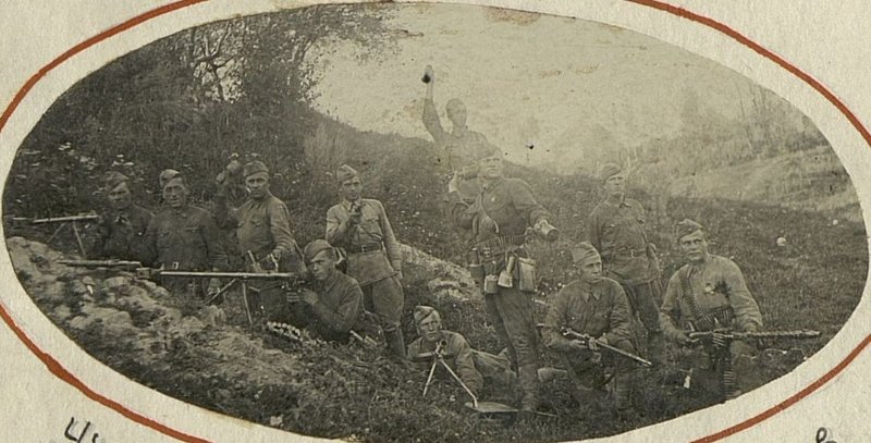 Фотография: Ударная группа истребителей танков 2-й батареи