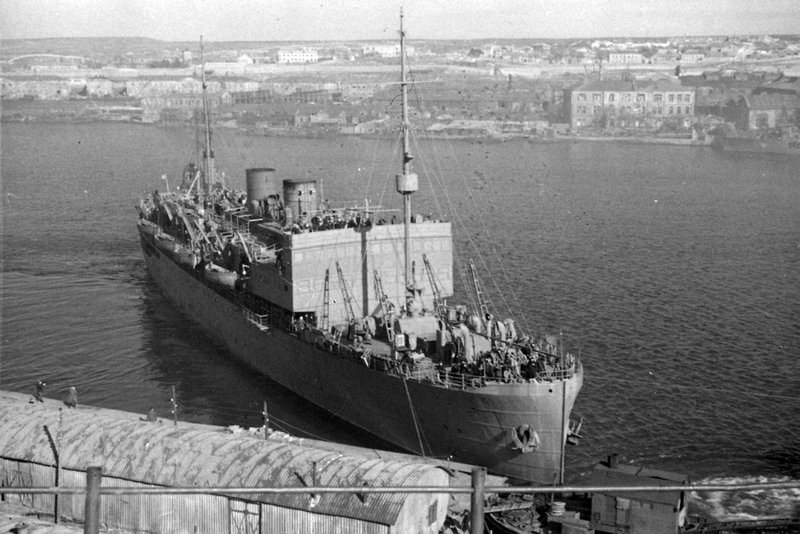 Soviet maritime transport arrives with reinforcements at besieged Sevastopol