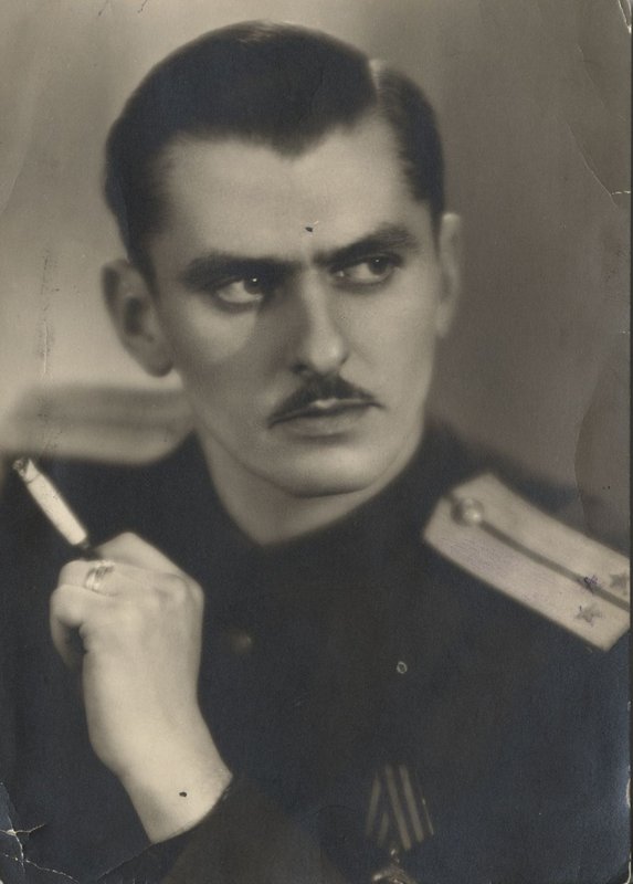 "Anatoly Vasilyev in Lieutenant's Uniform"