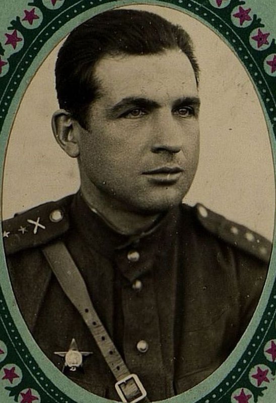 Image: Guard captain Aleshukin, commander of a mortar company