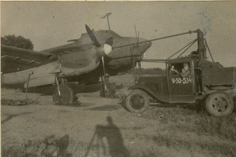 Фотография: Ефрейтор Коловейда за период Отечественной войны запустил 3124 самолета