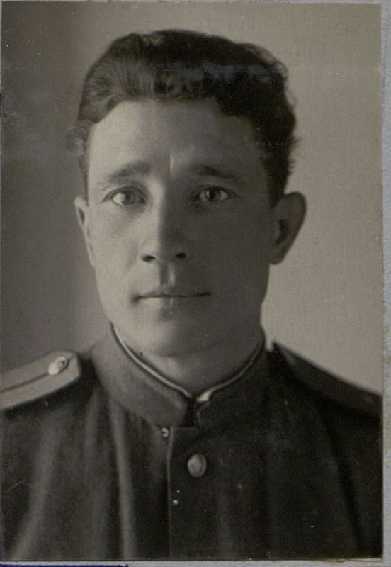 Image: The commander of the 3rd battalion, senior lieutenant Glagolev I.U.