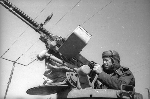 Пулеметчики на катере
