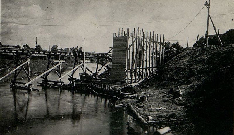 Image: Formwork construction for drop wells