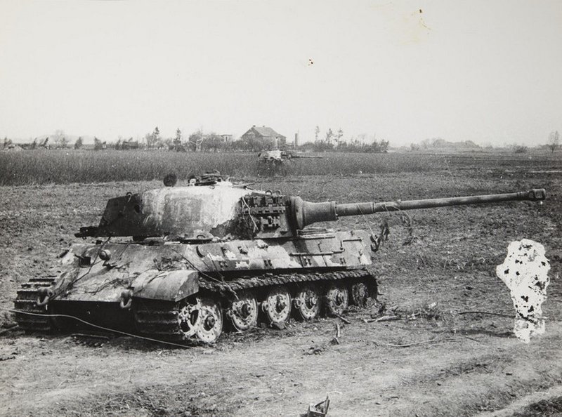 Fascist "tigers" knocked out by the Red Army